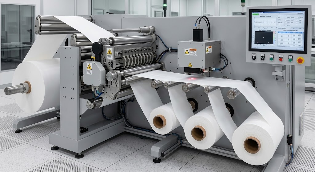 Hot melt production process quality control