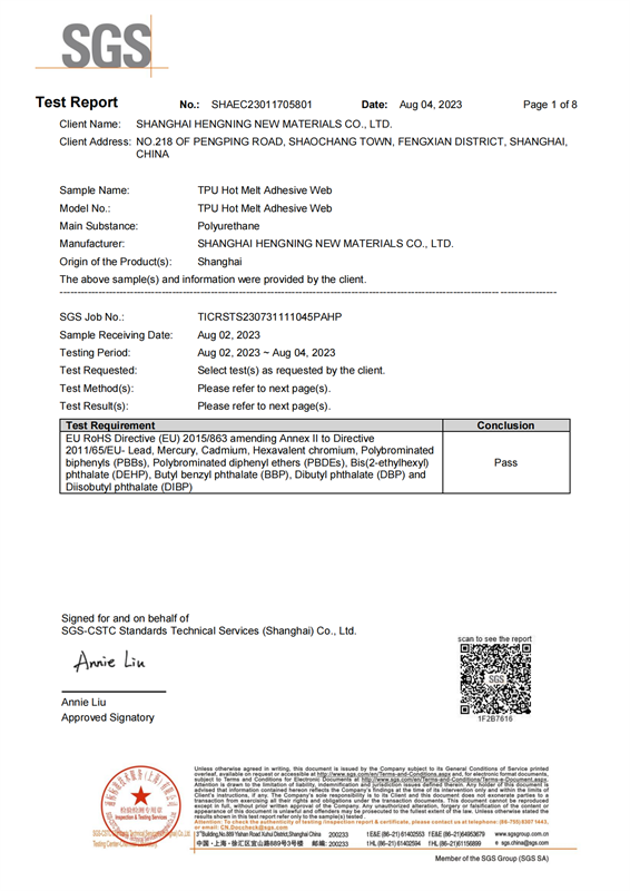 Tengyang Certification Document 3