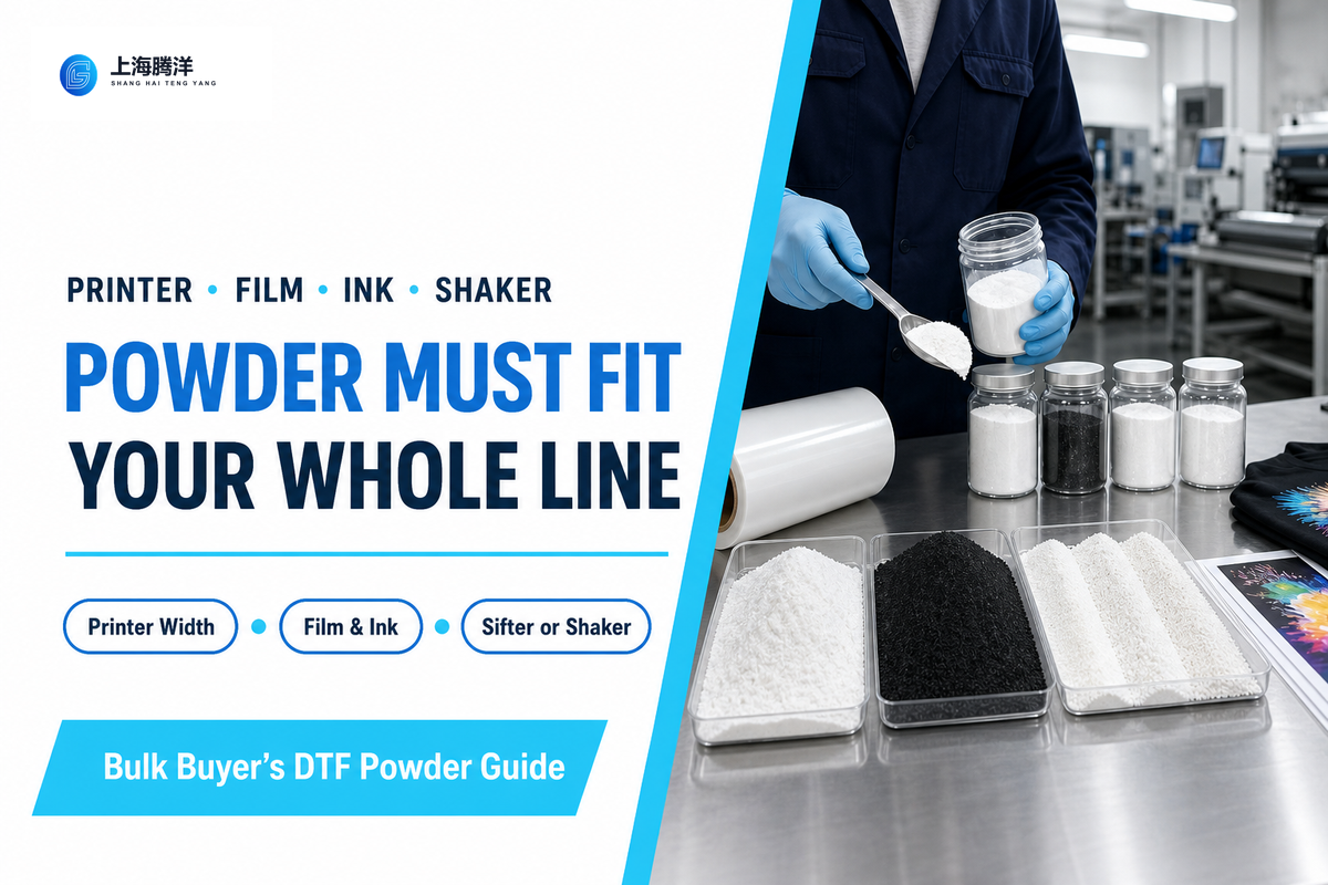 How Powder Fits Your Full DTF Supply Chain — Teng Yang