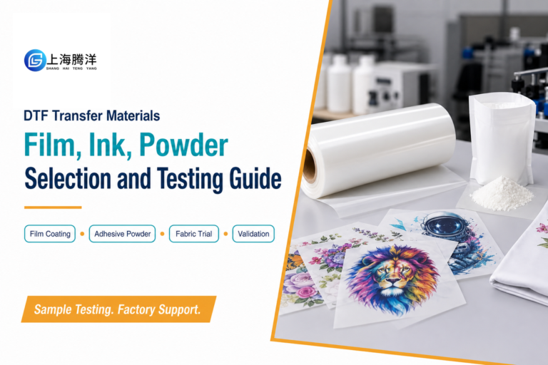 DTF Transfer Materials Guide: Film, Powder & Process [2026]