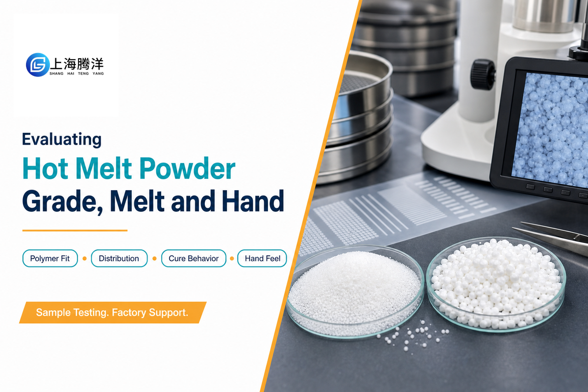 How to Evaluate DTF Hot Melt Adhesive Powder — Teng Yang