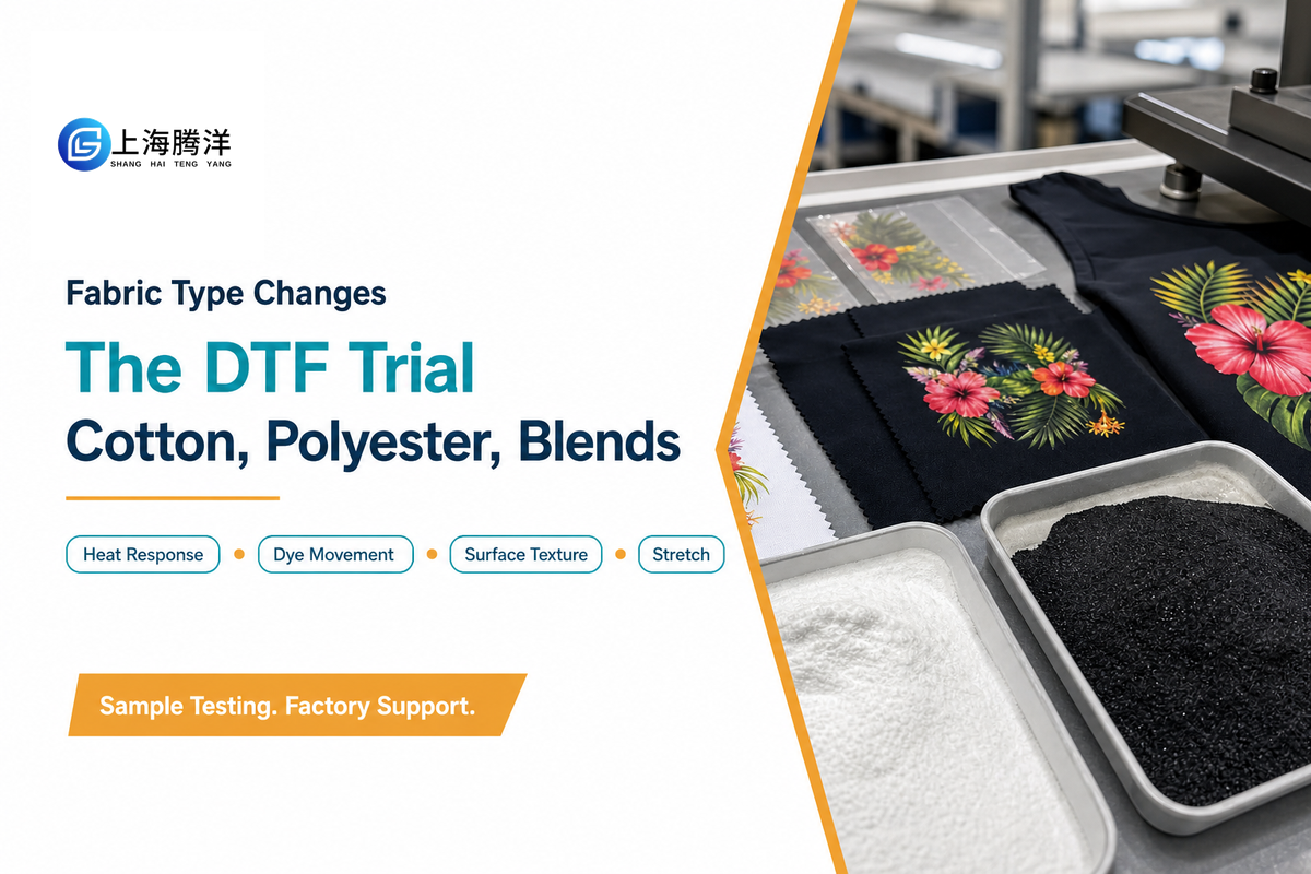 How Fabric Type Changes the DTF Material Trial — Teng Yang