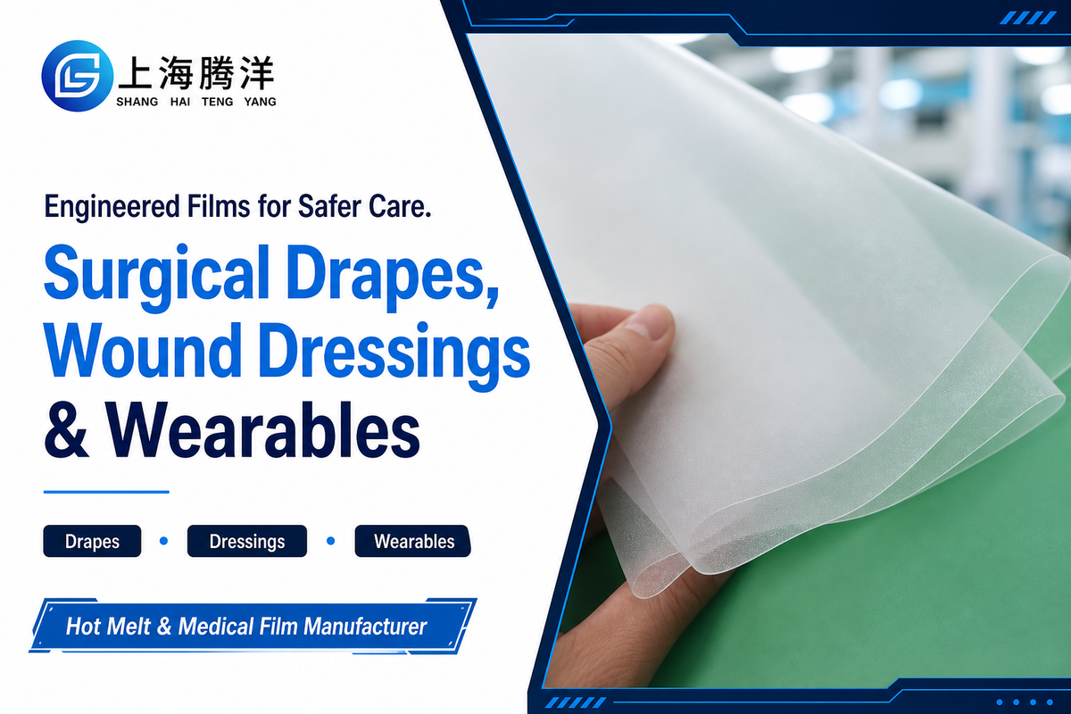 Surgical Drapes, Wound Dressings & Wearables — Where Medical TPU Film Is Actually Used — Tengyang