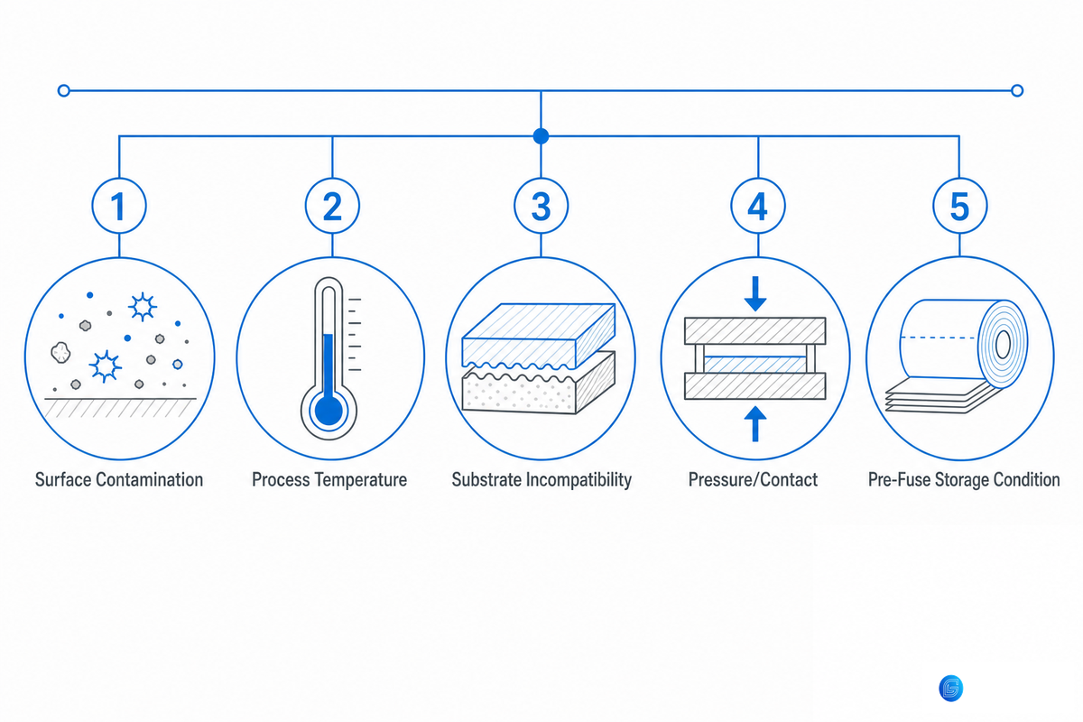 Where PES Hot Melt Bonds Actually Fail -- The 5 Failure Points Framework — Teng Yang