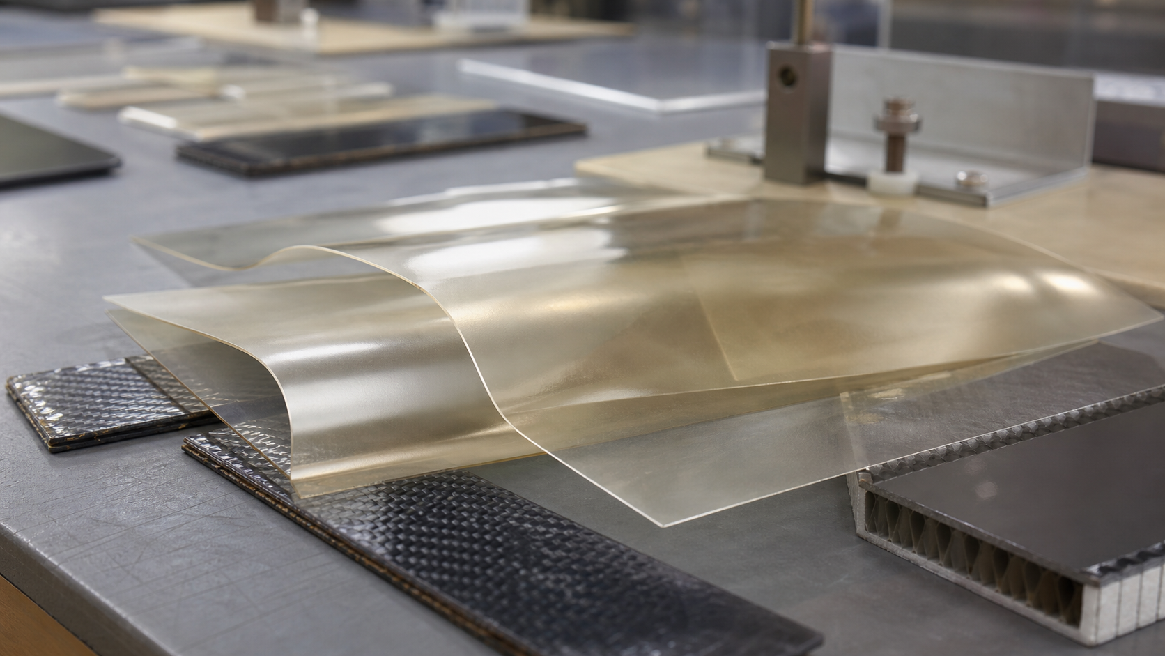 Polycaprolactone TPU chemistry sample for specialty flexible bonding