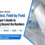 TPU Film Spec Sheets: How to Read & Verify Them (2026)