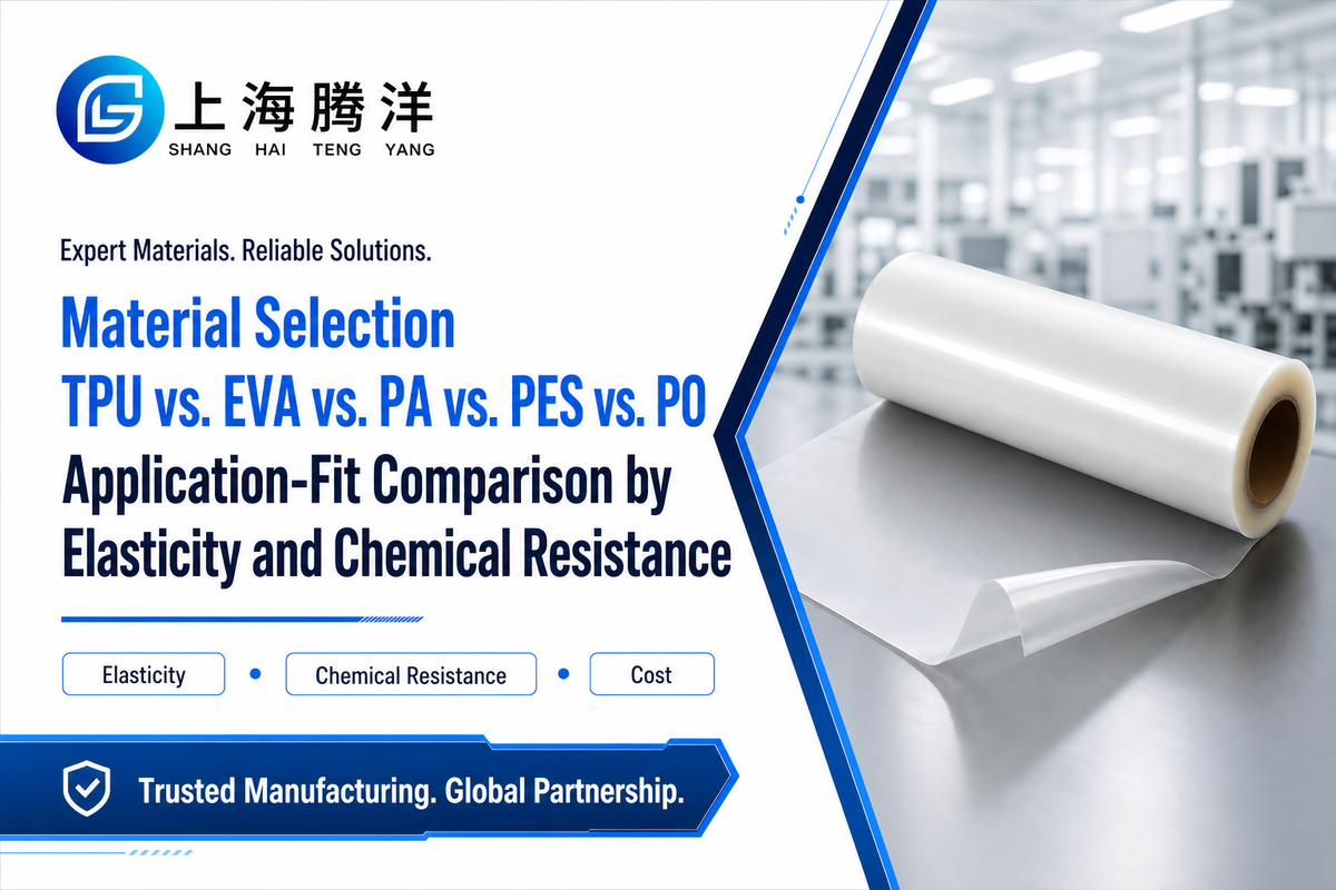 TPU vs. EVA vs. PA vs. PES vs. PO Hot Melt Film: Application-Fit Comparison — Teng Yang
