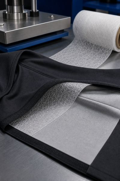 Garment stitch-free bonding application