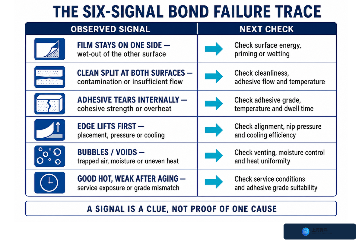 Why a Hot Melt Adhesive Bond Fails: The Six-Signal Bond Failure Trace — Teng Yang