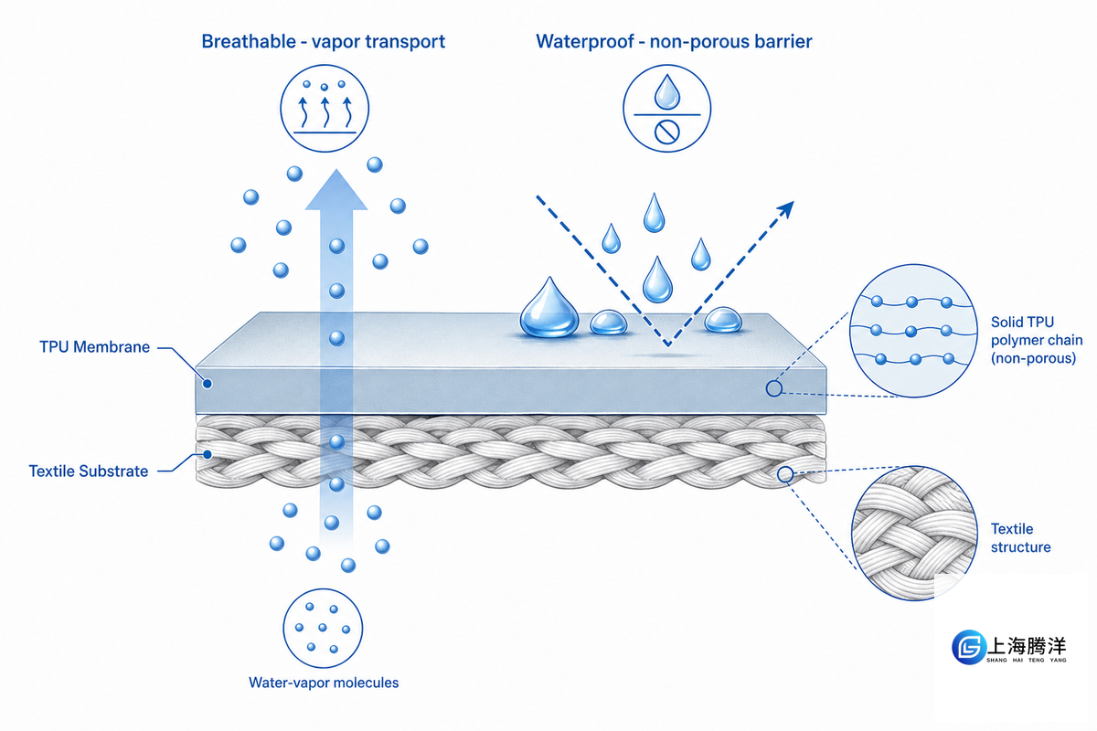 TPU-Coated & Laminated Fabric (Outdoor Gear, Sportswear, Medical Textiles) — Teng Yang