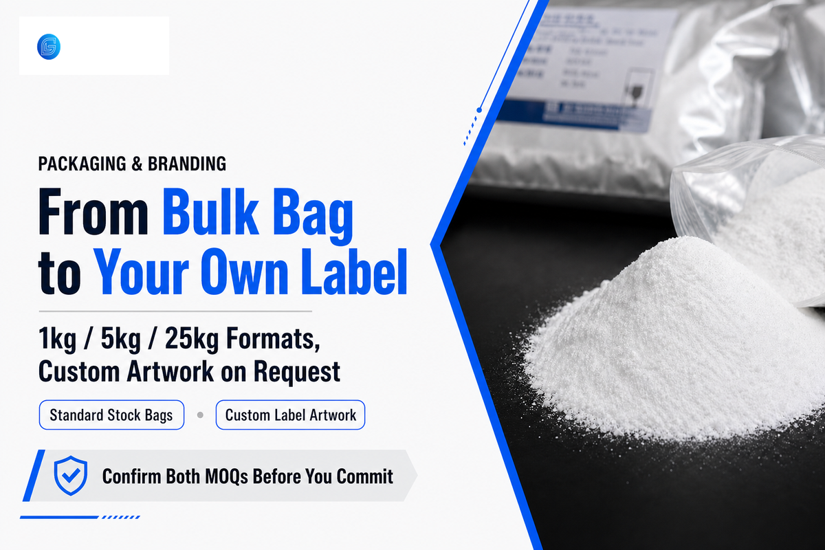 Packaging & Branding: From Bulk Bag to Your Own Label — Tengyang