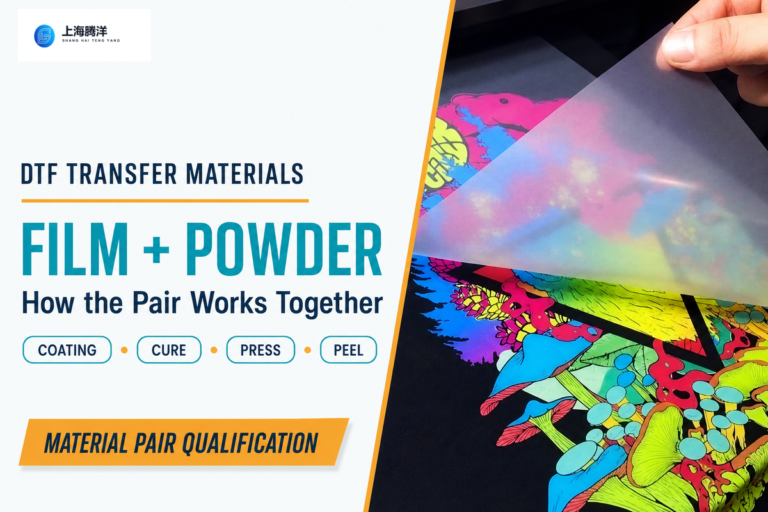 DTF Transfer Materials Guide (Film + Powder Explained)
