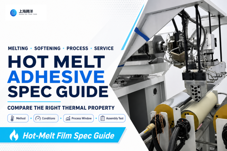 Hot Melt Adhesive Melting Point & Spec Guide — Teng Yang