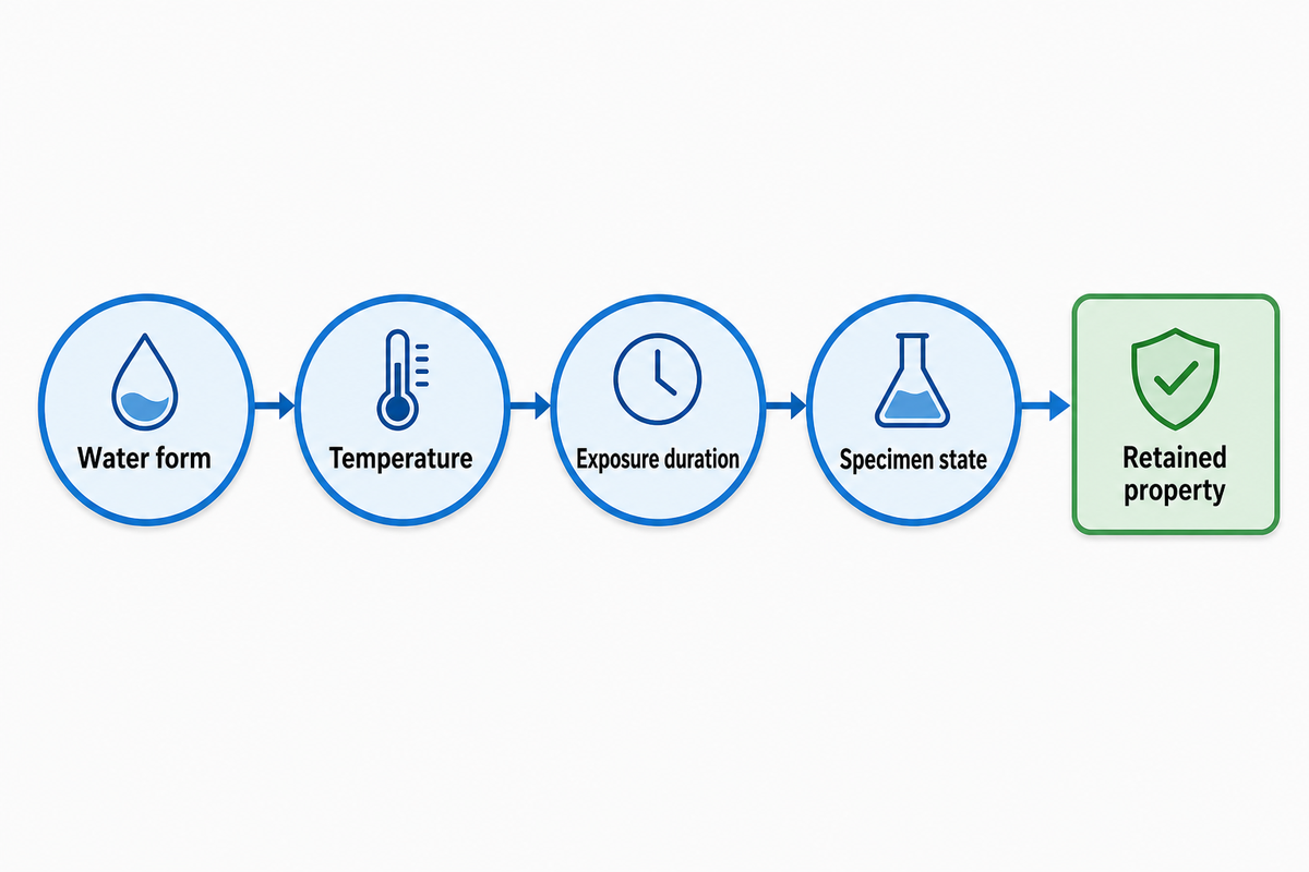 Water + Heat + Time: Why Hydrolysis Claims Need Test Conditions — Tengyang