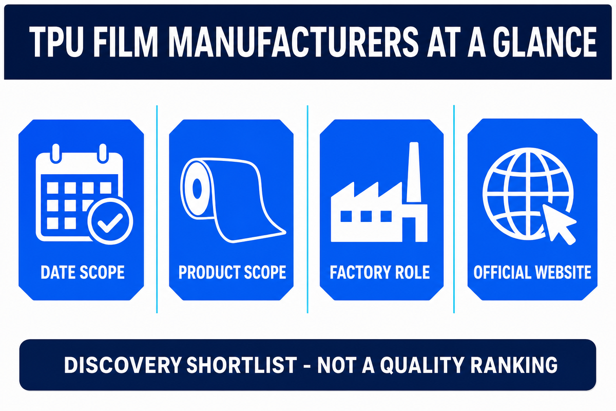 Top 20 TPU Film Manufacturers at a Glance — TENGYANG