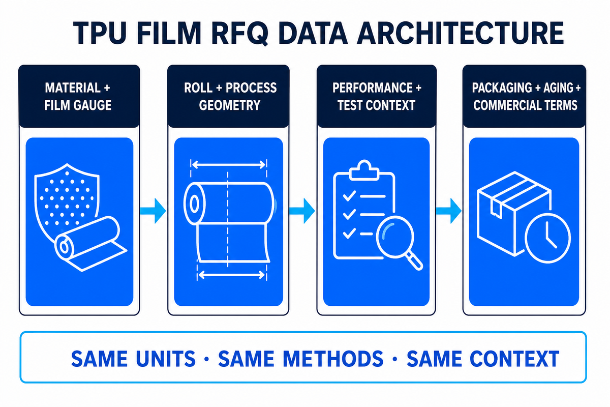 TPU Film Request-for-Quotation Specification Categories — TENGYANG