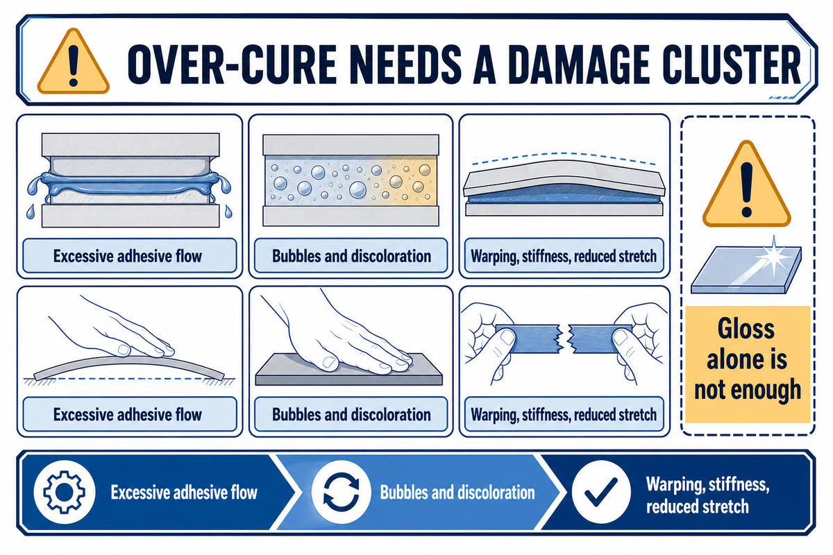 Over-Cured DTF Powder—Symptoms and When to Reduce Heat Dose — Teng Yang