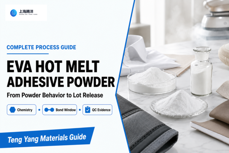 EVA hot melt adhesive powder process and quality-control guide from chemistry through lot release
