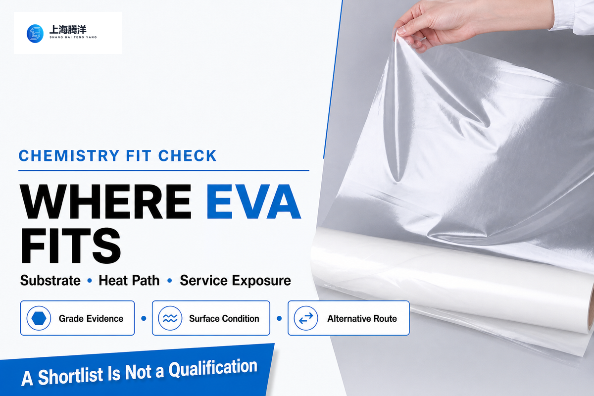 EVA powder fit depends on substrate, heat path, grade evidence and service exposure
