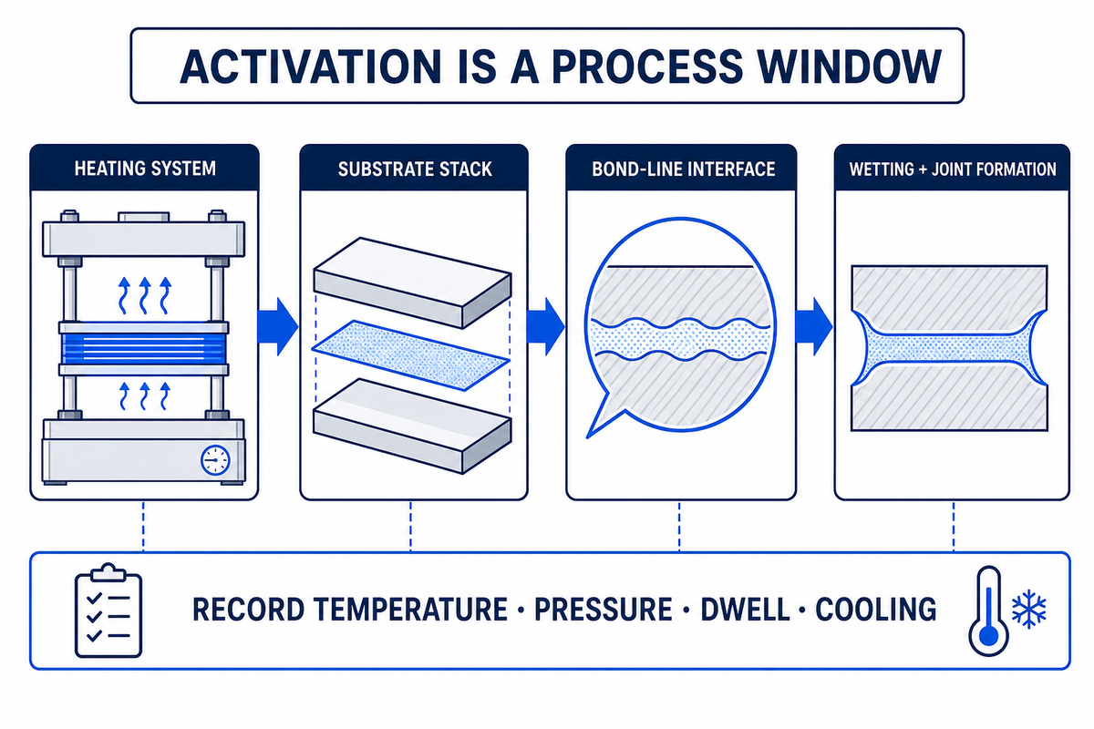 What activation temperature means in a film process — Teng Yang