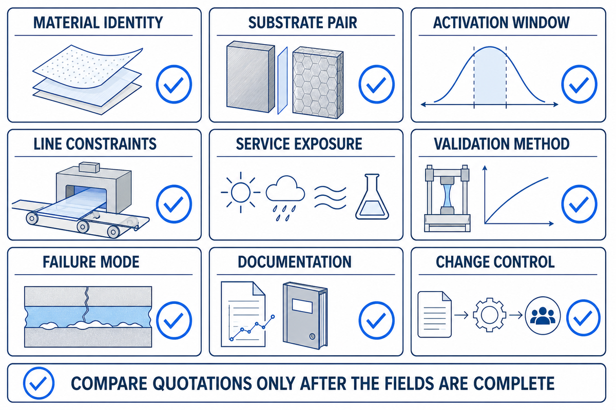 What to put in the supplier RFQ — Teng Yang