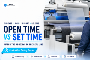 Hot Melt Adhesive Open Time vs Set Time [Guide]