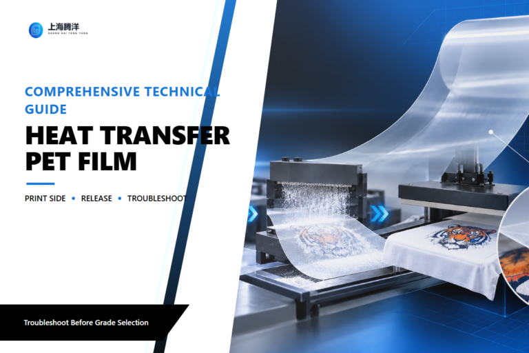Heat transfer PET film guide covering print-side verification, release behavior and defect troubleshooting