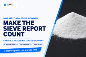 Hot Melt Adhesive Powder Sieve Analysis Method