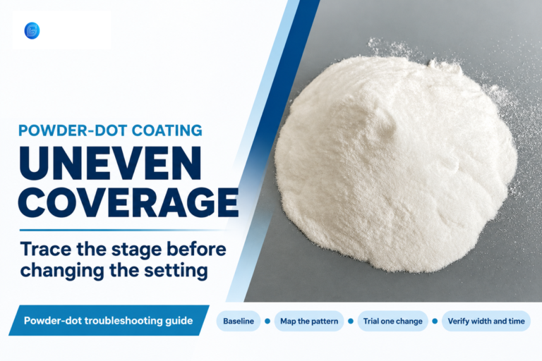Powder Dot Coating Uneven Coverage: 7 Corrective Checks
